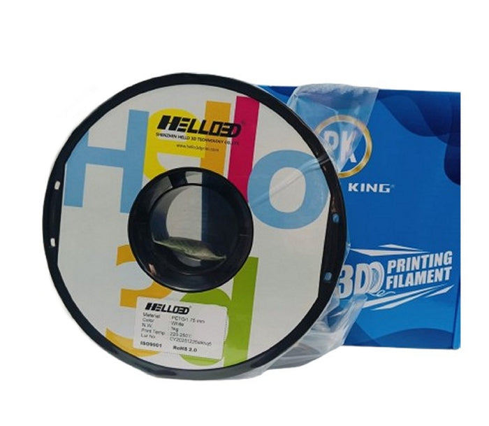 FILAMENTO 3D PETG 1,75MM X1KL WHITE