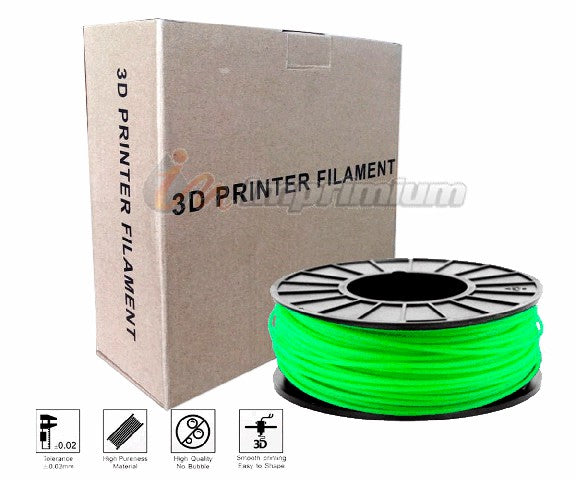 FILAMENTO 3D PLA 1,75MM X1KILO : GREEN