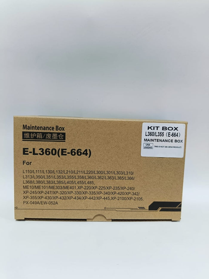 KIT BOX (CAJA DE MANTENIMIENTO) PARA IMPRESORAS EN SERIES 36 A 35