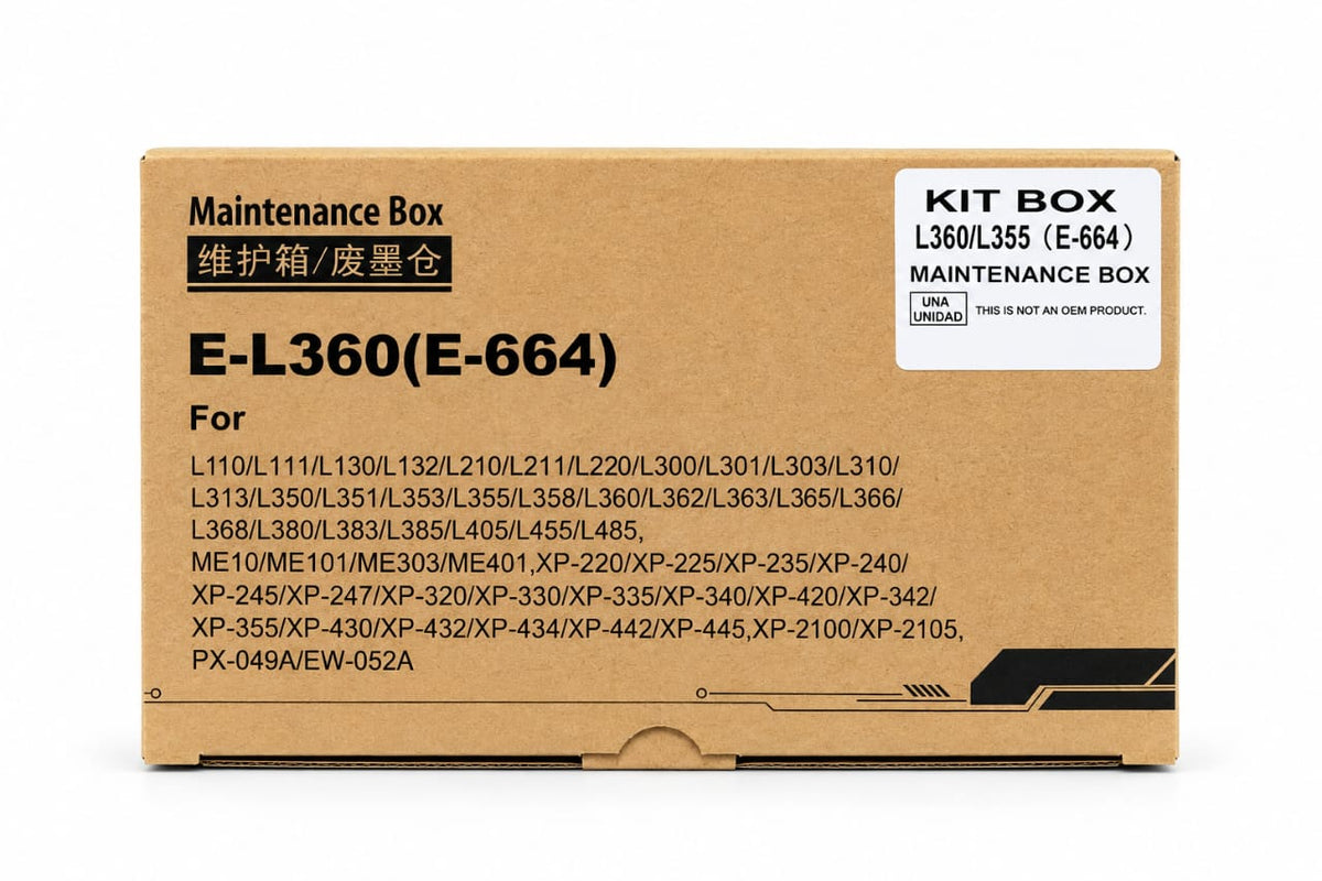 KIT BOX (CAJA DE MANTENIMIENTO) PARA IMPRESORAS EN SERIES 36 A 35
