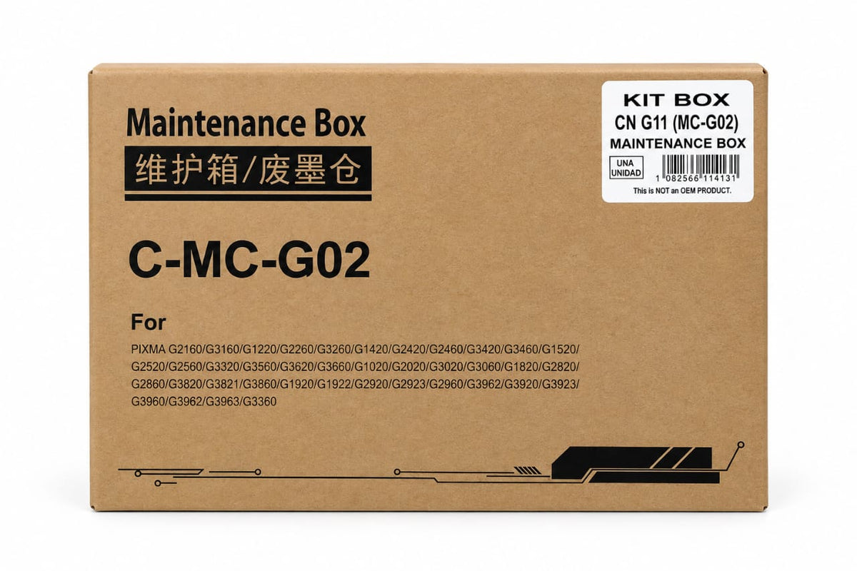 KIT BOX (CAJA DE MANTENIMIENTO) PARA IMPRESORAS CAN11
