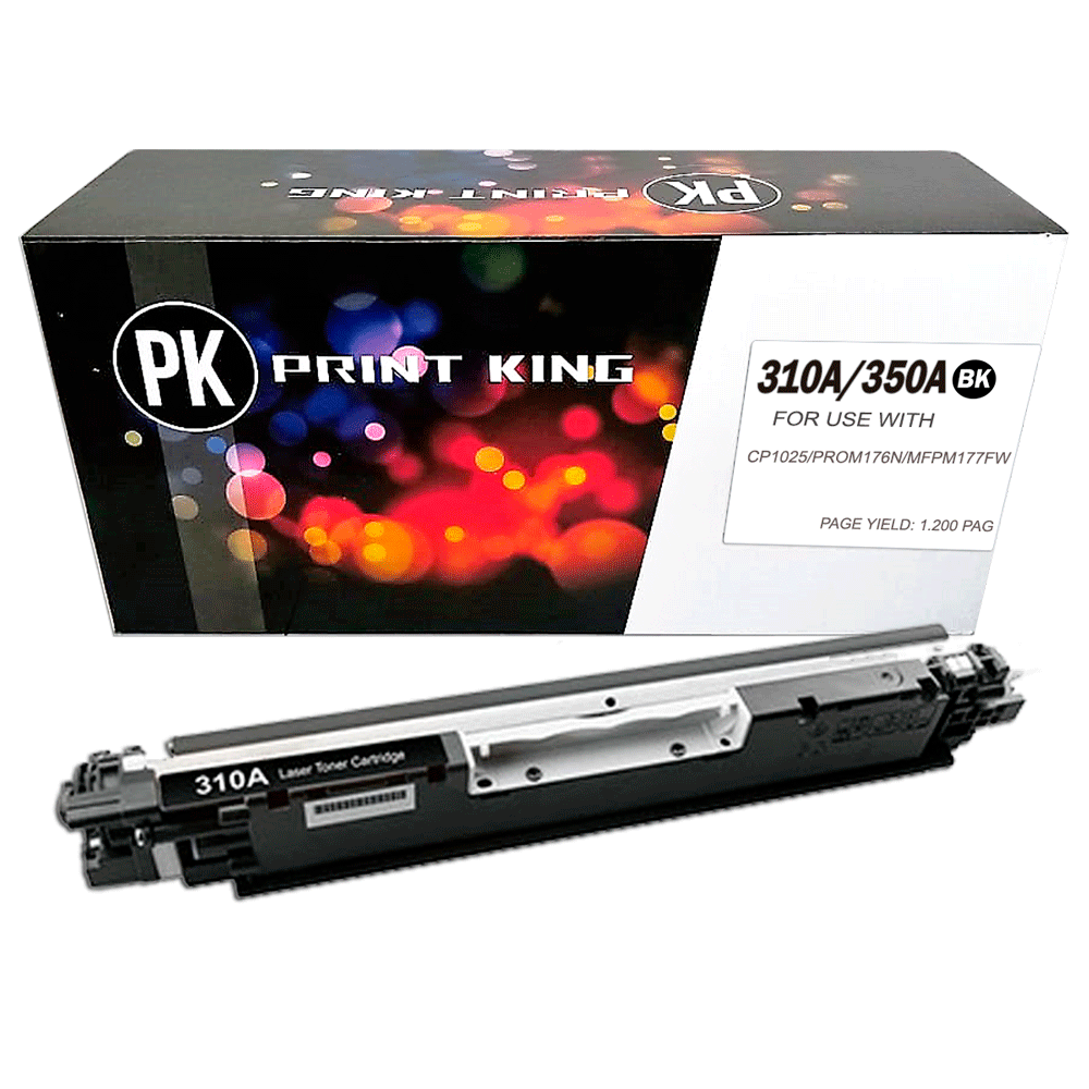 TONER COMPATIBLE CALIDAD PREMIUM CE310A/CF350A BK