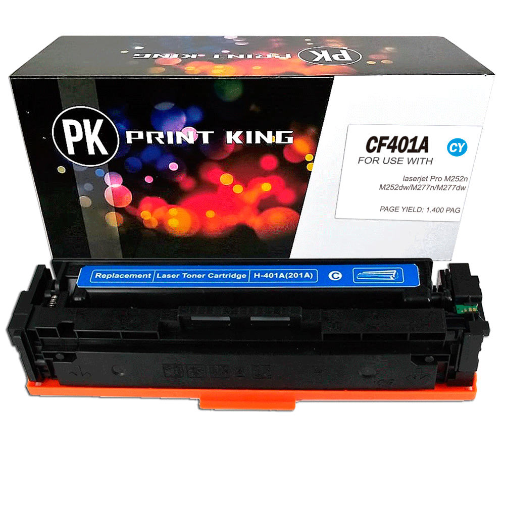TONER COMPATIBLE CALIDAD PREMIUM CF401 CY