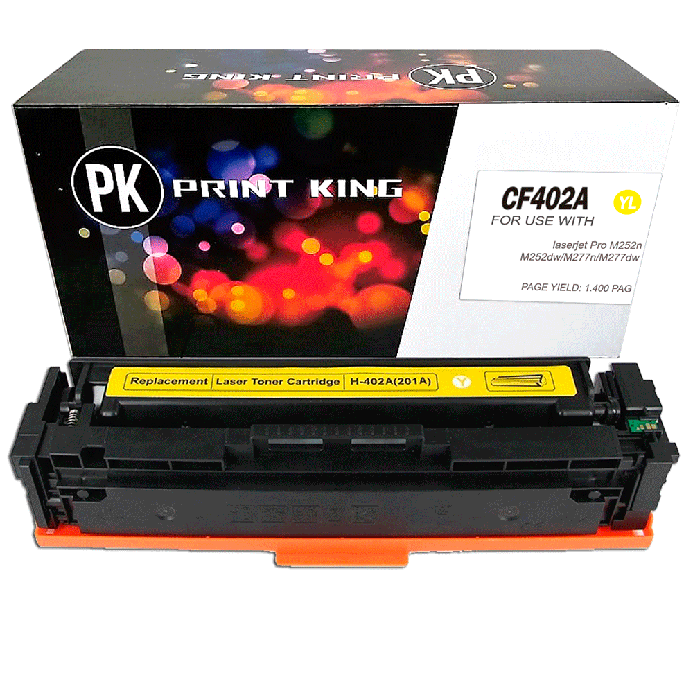 TONER COMPATIBLE CALIDAD PREMIUM CF402A YL