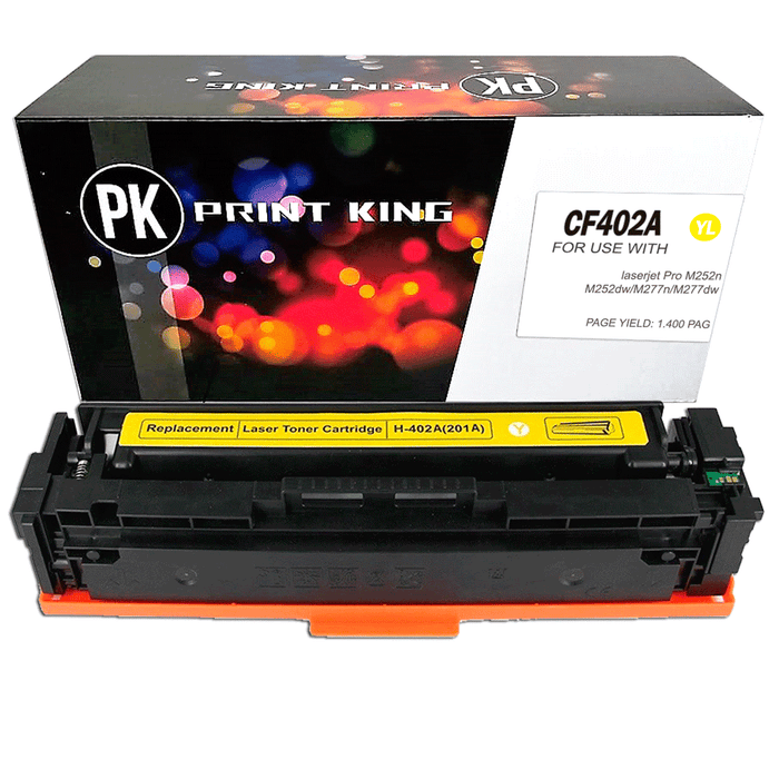 TONER COMPATIBLE CALIDAD PREMIUM CF402A YL