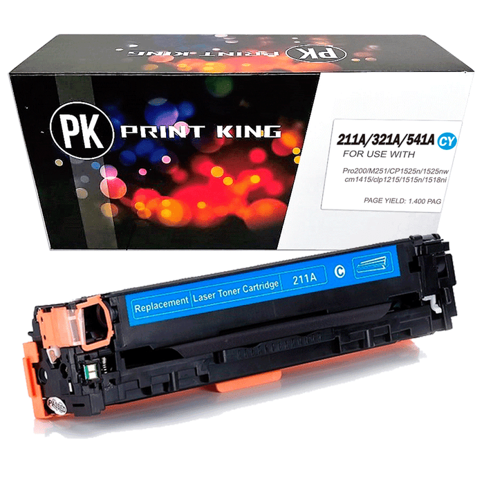 TONER COMPATIBLE CALIDAD PREMIUM 211A/321A/541A CY