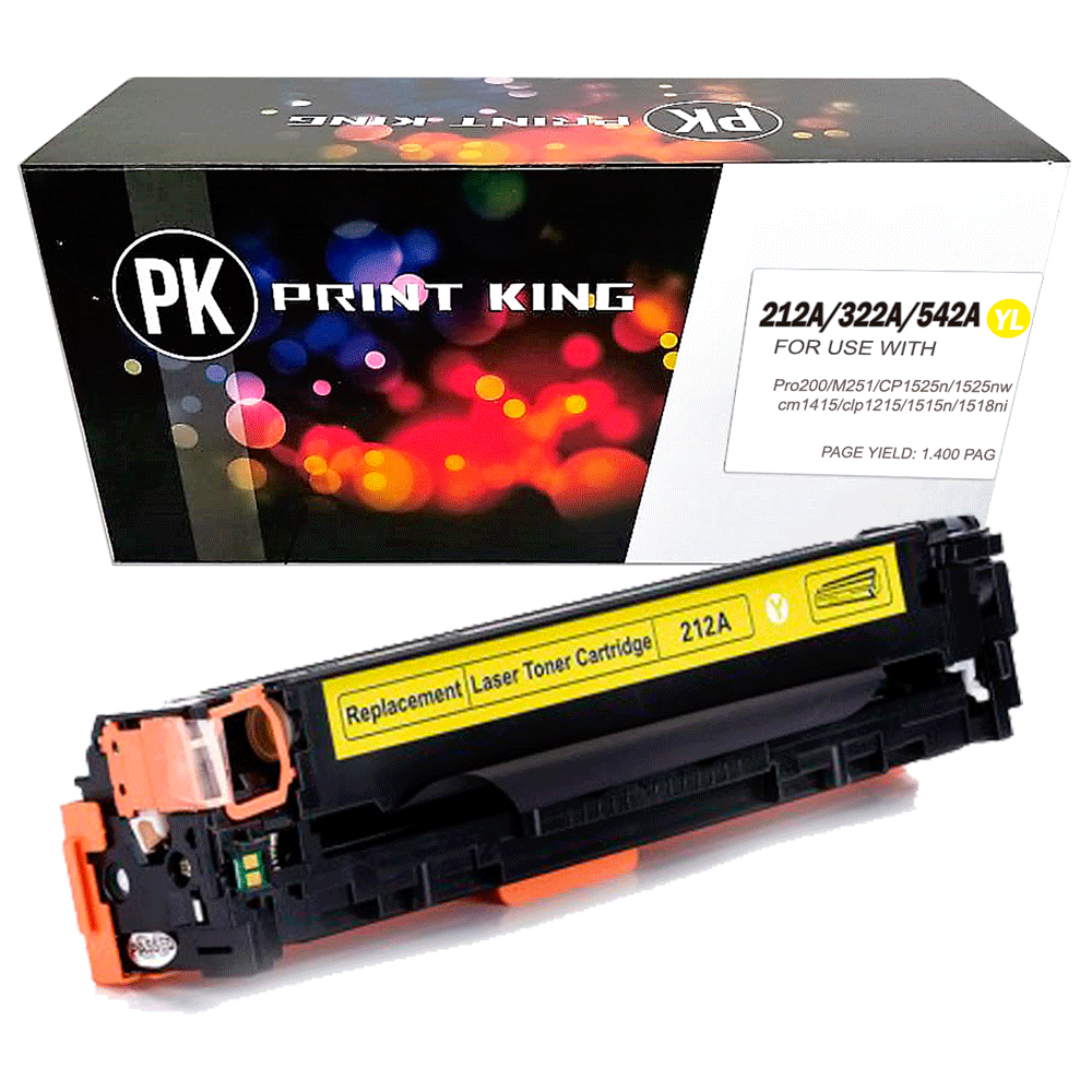 TONER COMPATIBLE CALIDAD PREMIUM 212A/322A/542A YL