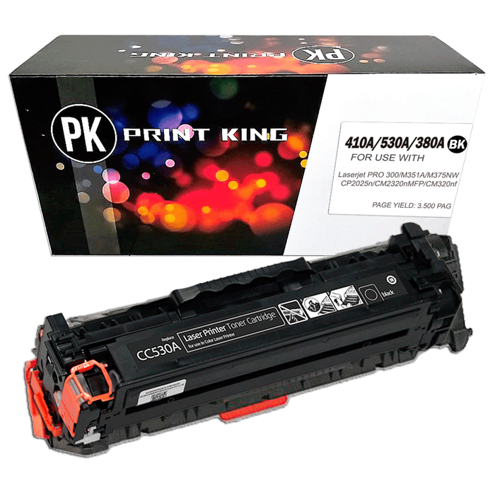 TONER COMPATIBLE CALIDAD PREMIUM CE410A/530A/CF380 BK